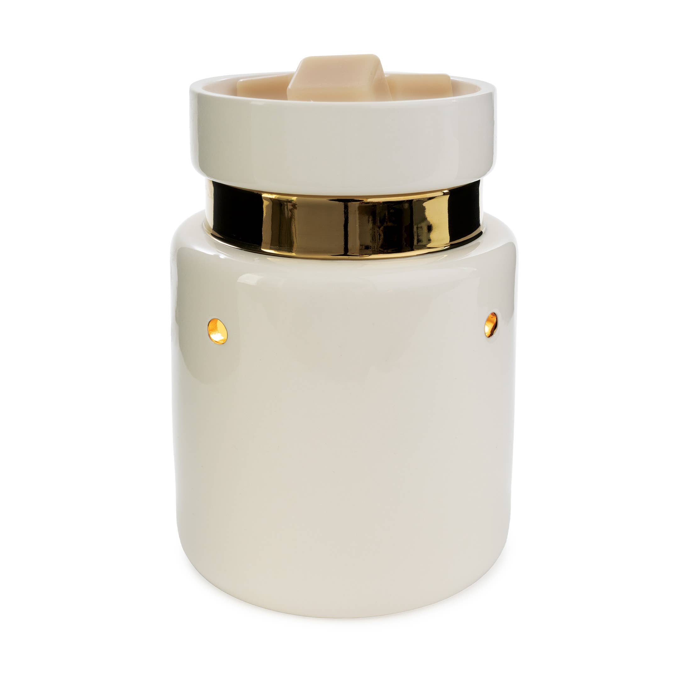 White & Gold – Elektrische Duftlampe