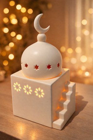 Moschee Duftlampe - Beige