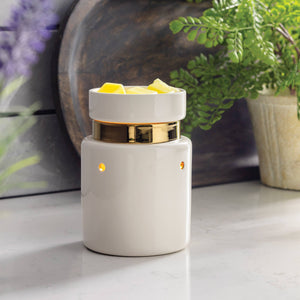 White & Gold – Elektrische Duftlampe