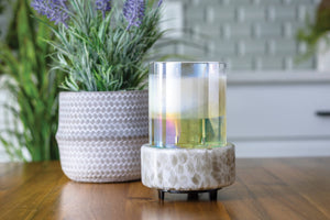 2-in-1 Duftlampe – Swirl Glass