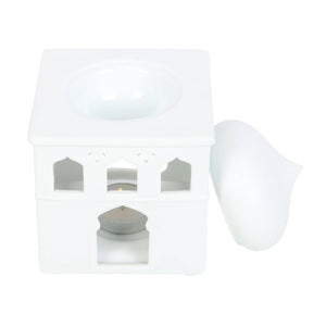 Moschee-Duftlampe - Weiß