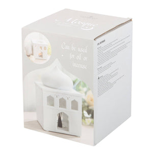 Moschee-Duftlampe - Weiß