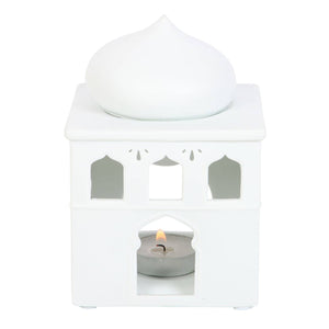 Moschee-Duftlampe - Weiß